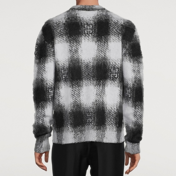 GIVENCHY 4G Checked Mohair Sweater - Picture 2 of 8